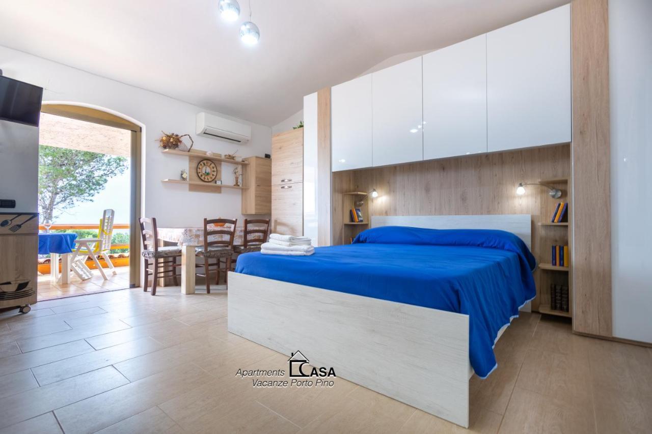 Apartments Casa Vacanze Porto Pino Eksteriør billede