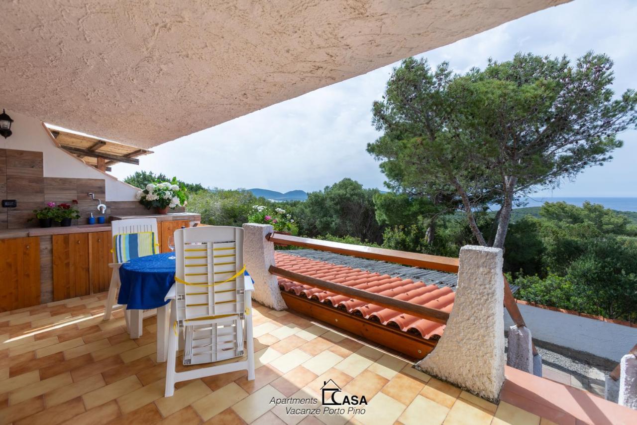 Apartments Casa Vacanze Porto Pino Eksteriør billede