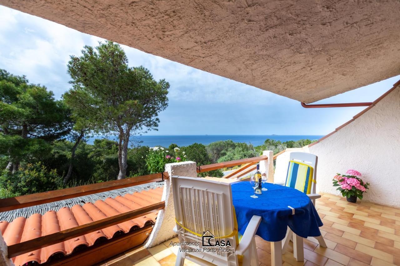 Apartments Casa Vacanze Porto Pino Eksteriør billede