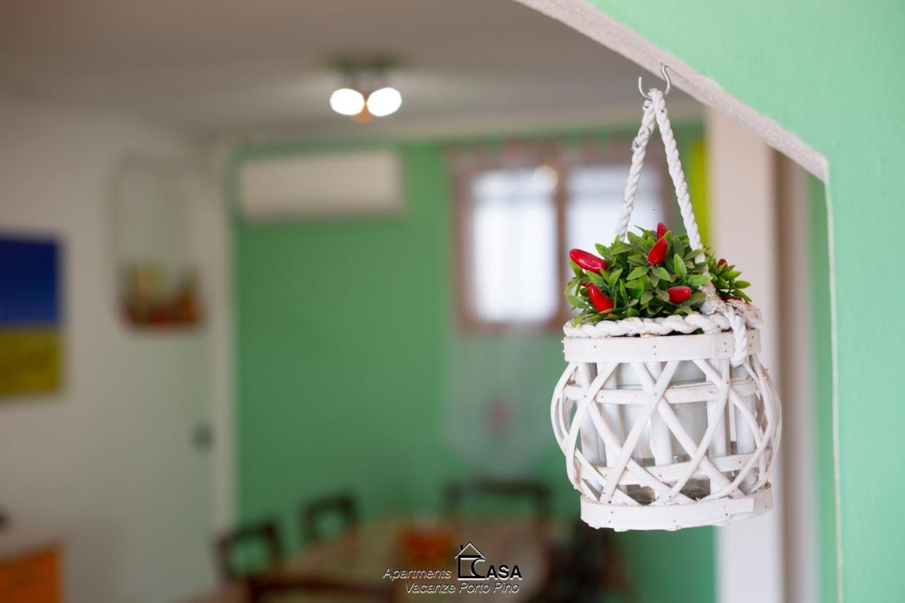 Apartments Casa Vacanze Porto Pino Eksteriør billede