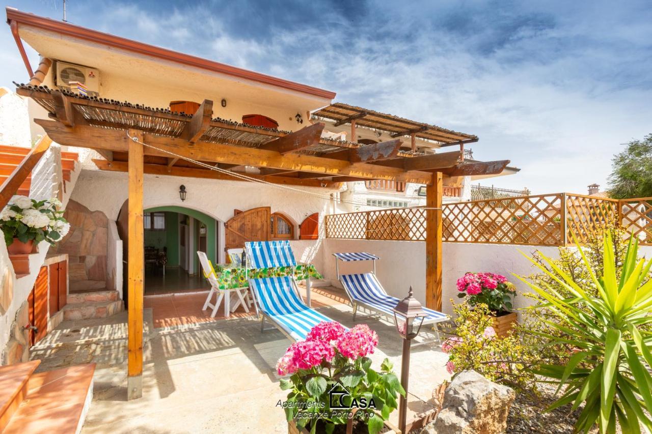 Apartments Casa Vacanze Porto Pino Eksteriør billede